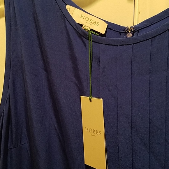 Hobbs blue and Tweed dress - Picture 2 of 3